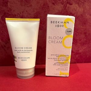 TWO TUBES OF Beekman 1802 Bloom Cream Moisturizer in tube, new